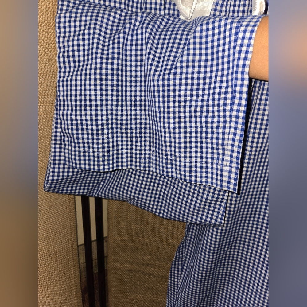 NWOT Women's Concepts Sport Pitt Pittsburg Panthers Blue Gingham Lounge Pants M - Picture 4 of 13